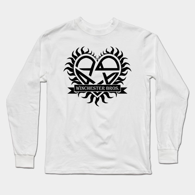 Winchester bros Long Sleeve T-Shirt by Bomdesignz